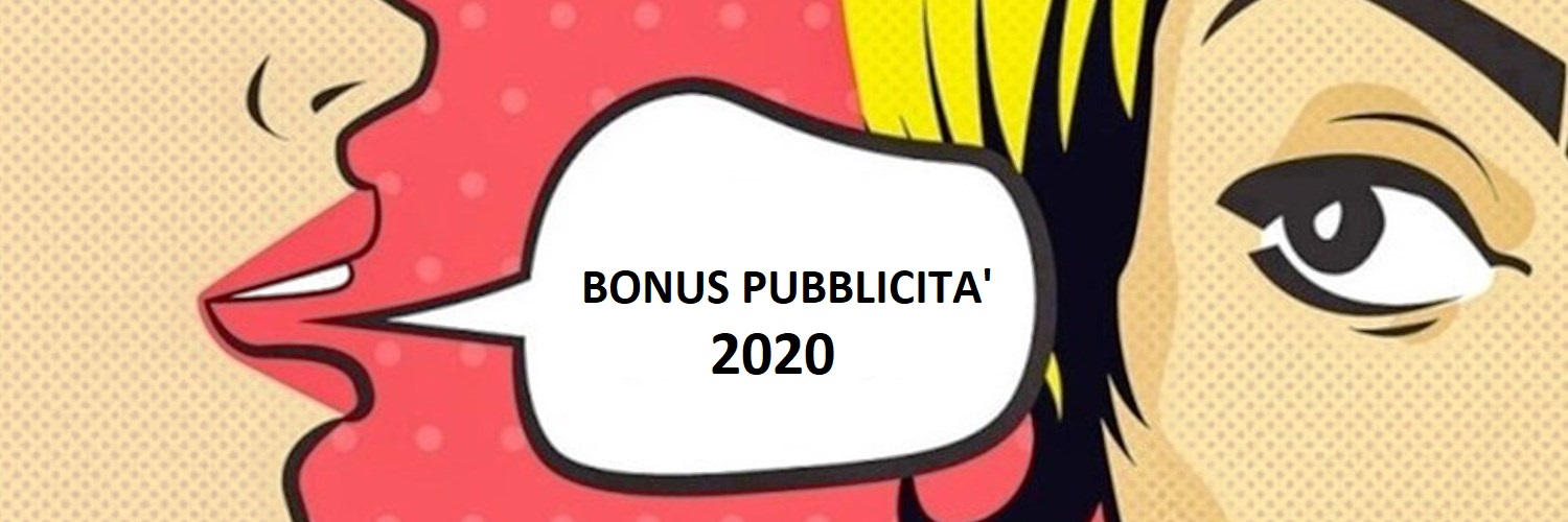 Bonus Pubblicità 2020